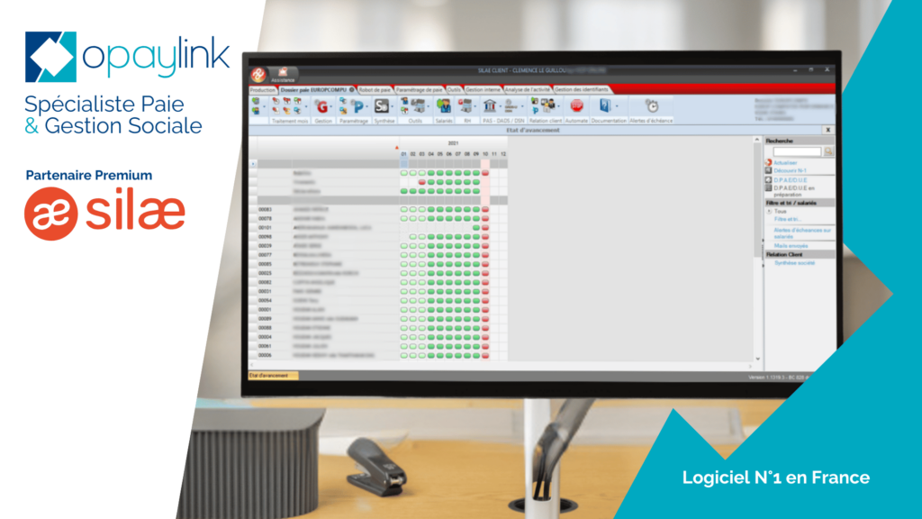 Logiciel de paie Silae, solution de gestion de paie pour les entreprises